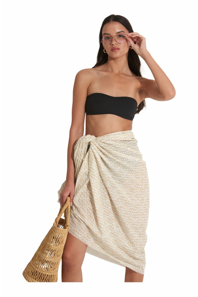 FALL4U SWIM COVER UP SARONG, Main, color, MULTI
