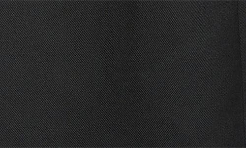 Acne Studios Single Breasted Wool Gabardine Topcoat In Black