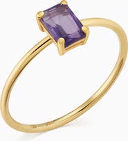 Oradina 14K Gold Gemstone Vivid Ring