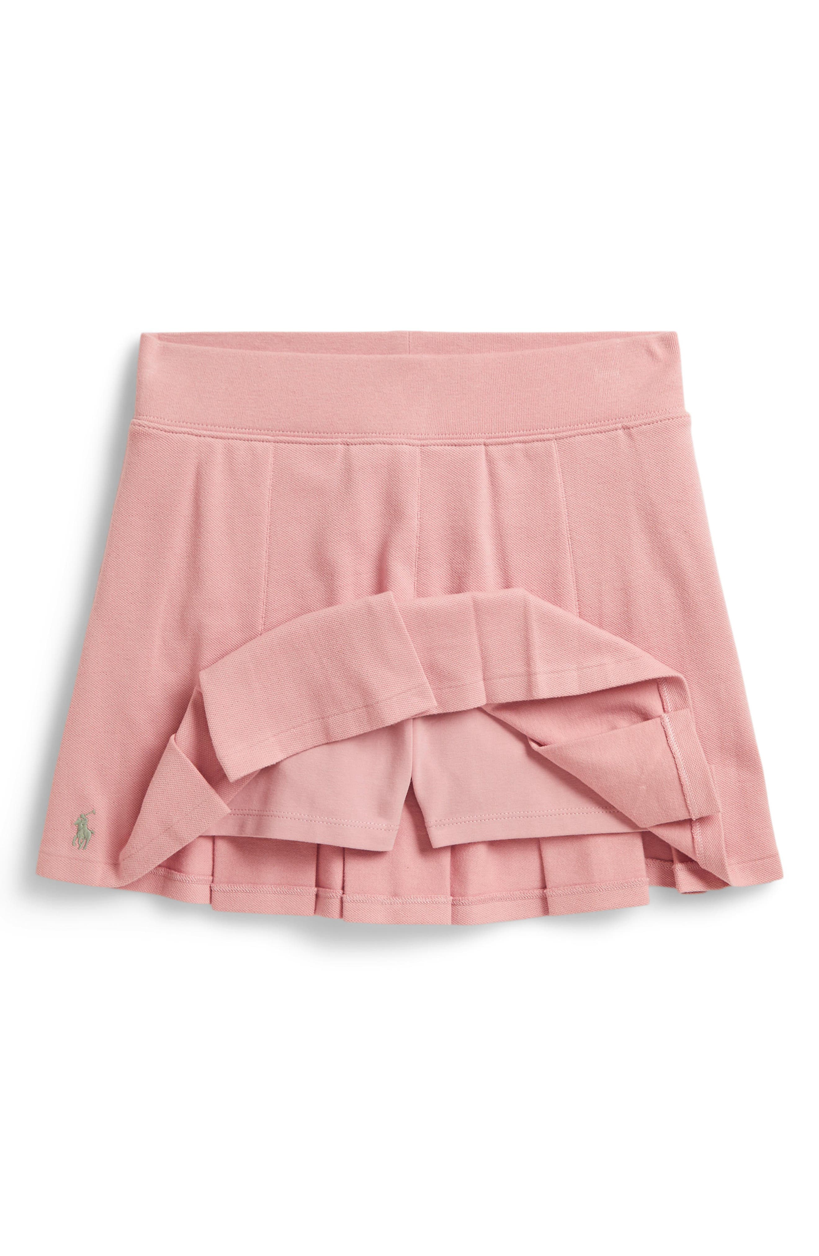 Детские Polo Ralph Lauren Kids' Stretch Mesh Polo & Skirt Set — фото 3