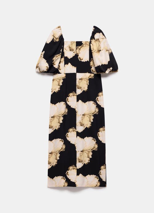 MINT VELVET MINT VELVET PRINTED MIDI DRESS