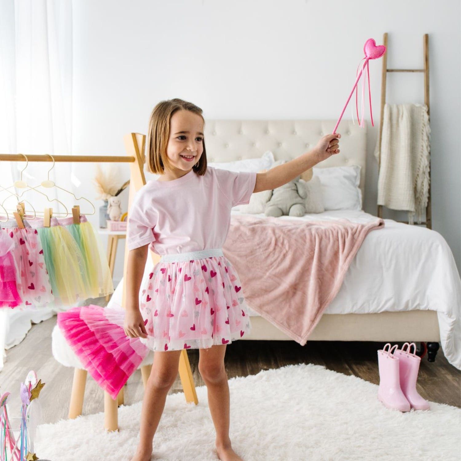 Sweet Wink Pink Heart Valentine's Day Wand (Women) | Nordstrom