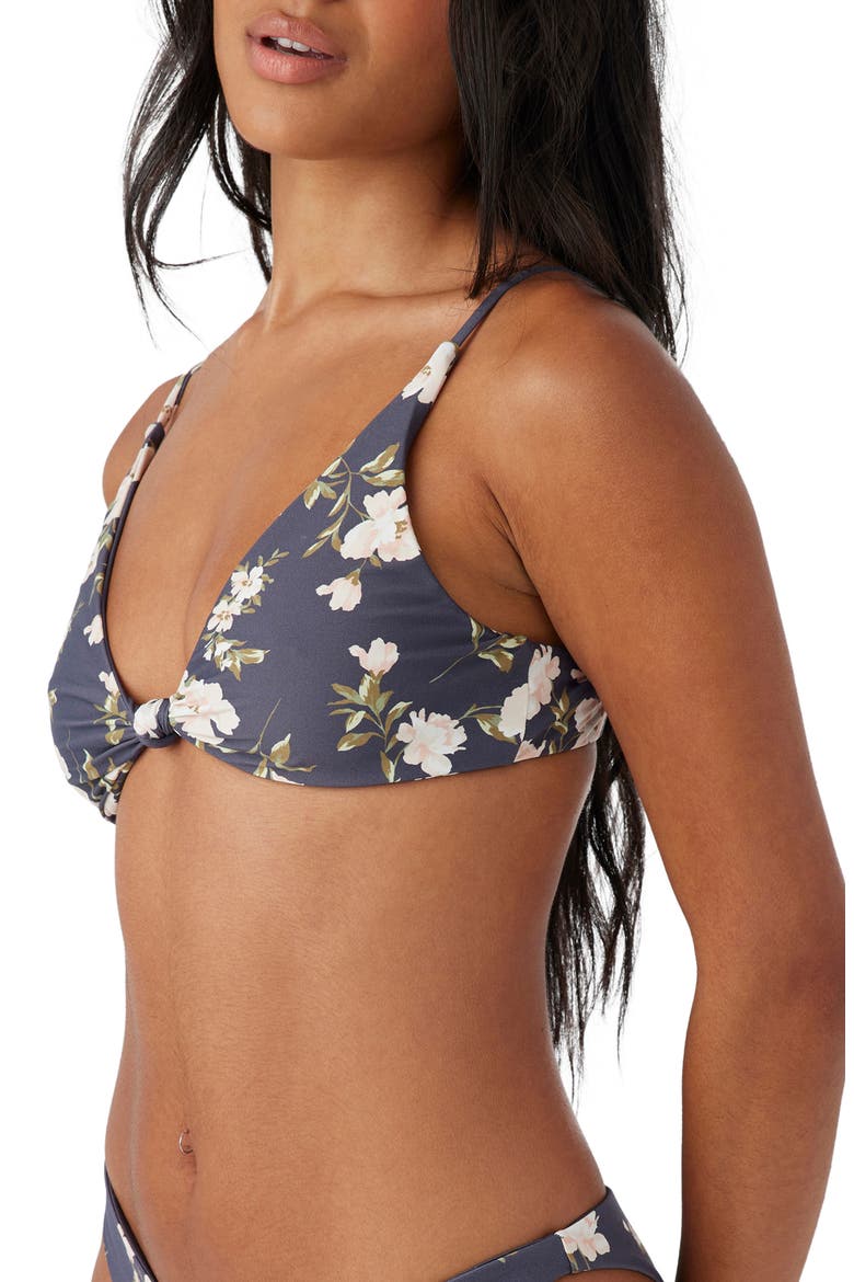 Kendra Floral Pismo Bikini Top, Alternate, color, PERISCOPE