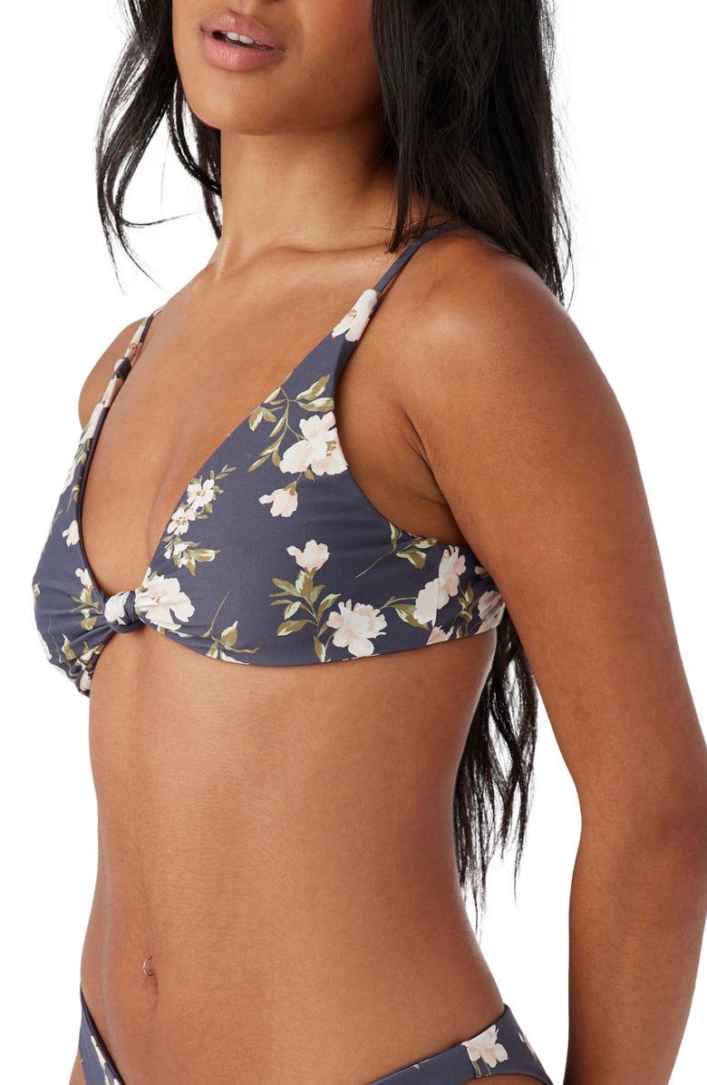 O'Neill Kendra Floral Pismo Bikini Top, Alternate, color, 
