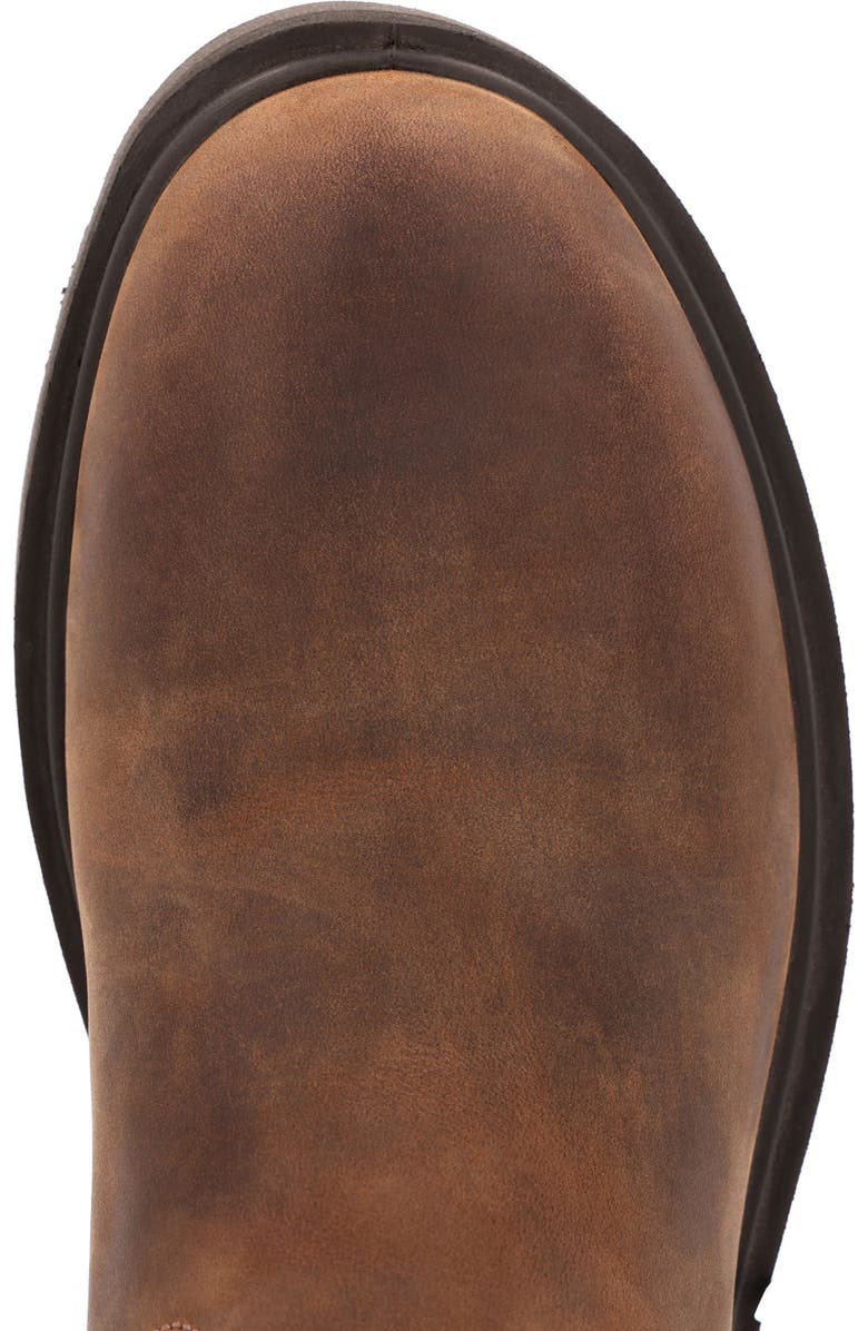 Georgia Boot Suspension System Waterproof Wellington Work Boot, Alternate, color, Brown