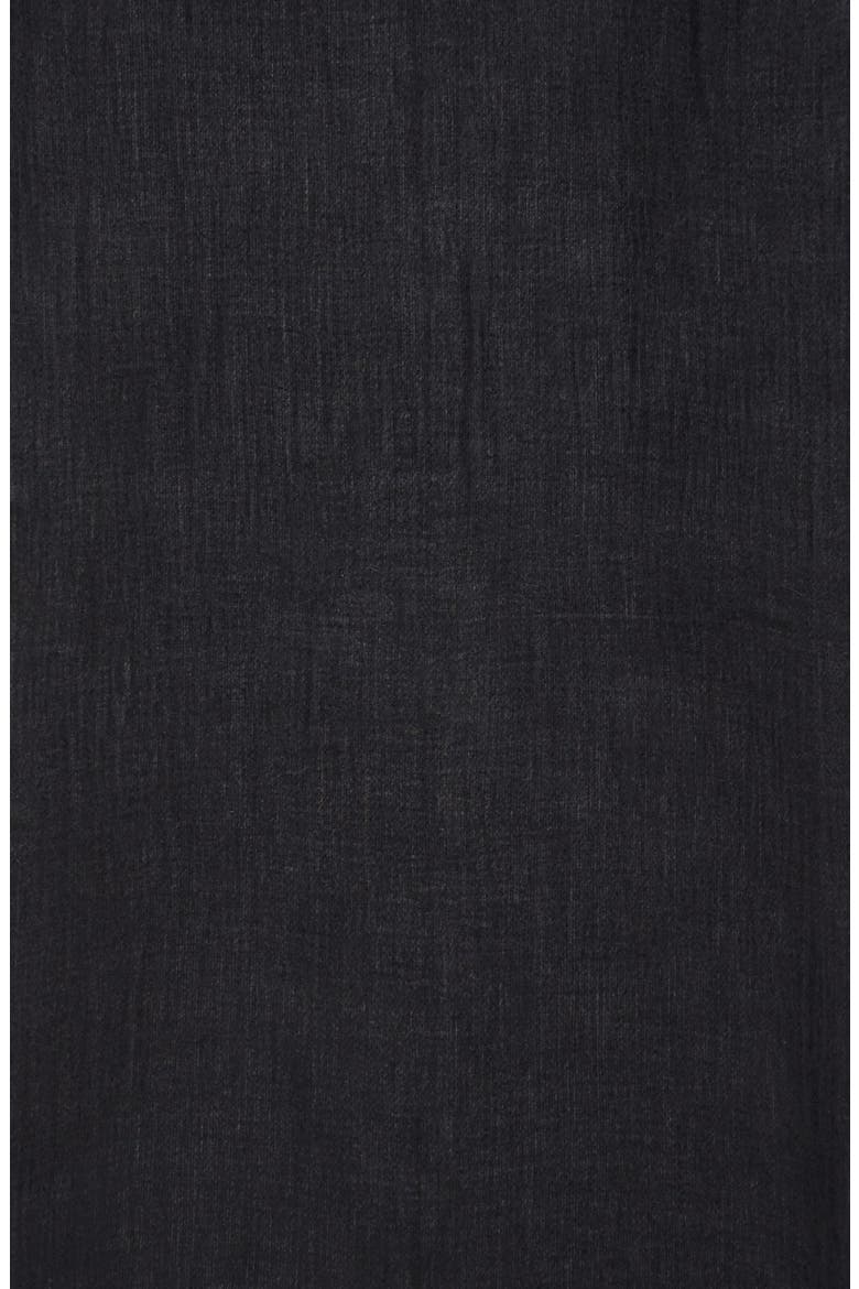 Knit Scarf, Alternate, color, BLACK