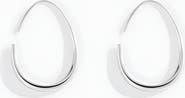 Mint & Lily Fluid Hoop Earrings