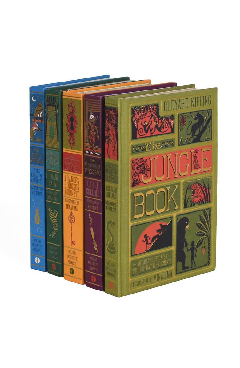 Juniper Books MinaLima Enchanting Children's Classics Book Set, Alternate, color, Multi