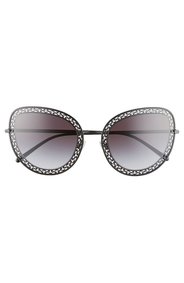 Dolce&Gabbana 54mm Cat Eye Sunglasses, Alternate, color,