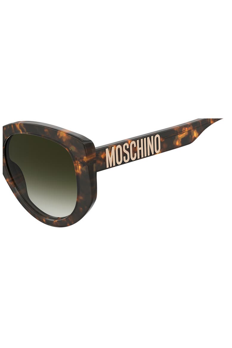 53mm Gradient Cat Eye Sunglasses, Alternate, color, HAVANA