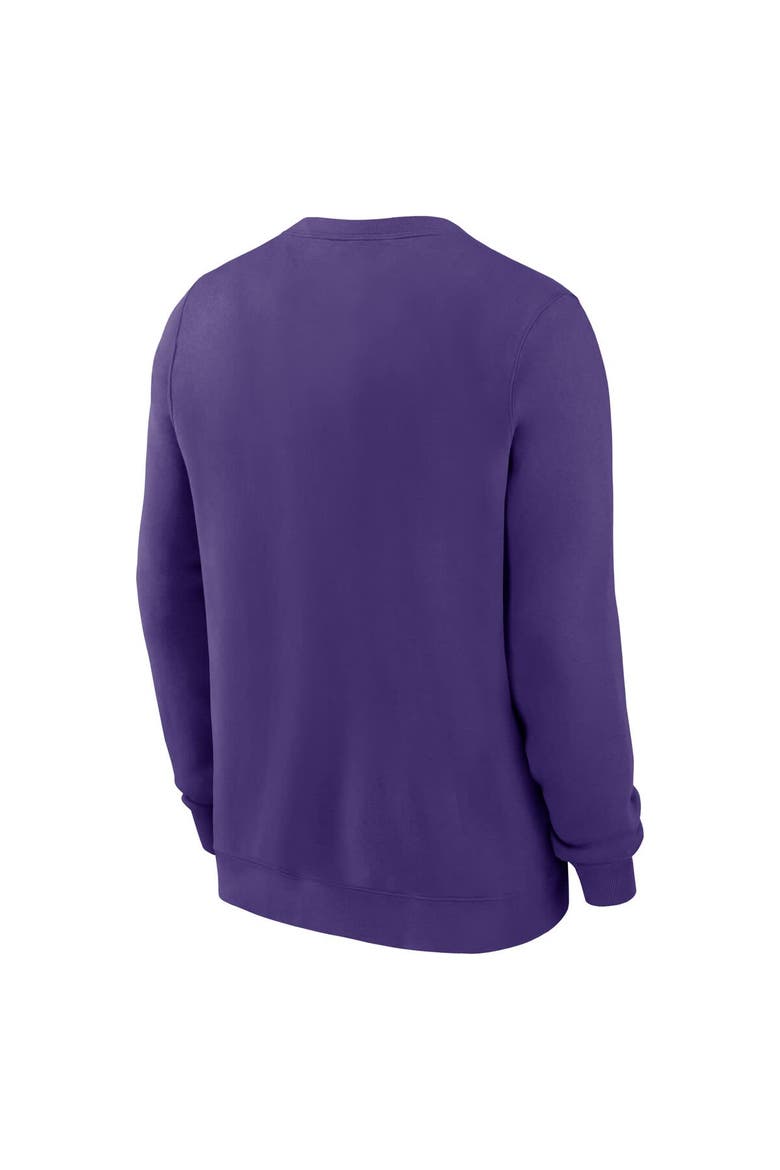 Men's Nike Purple Colorado Rockies Pullover Sweatshirt, Alternate, color, Purple
