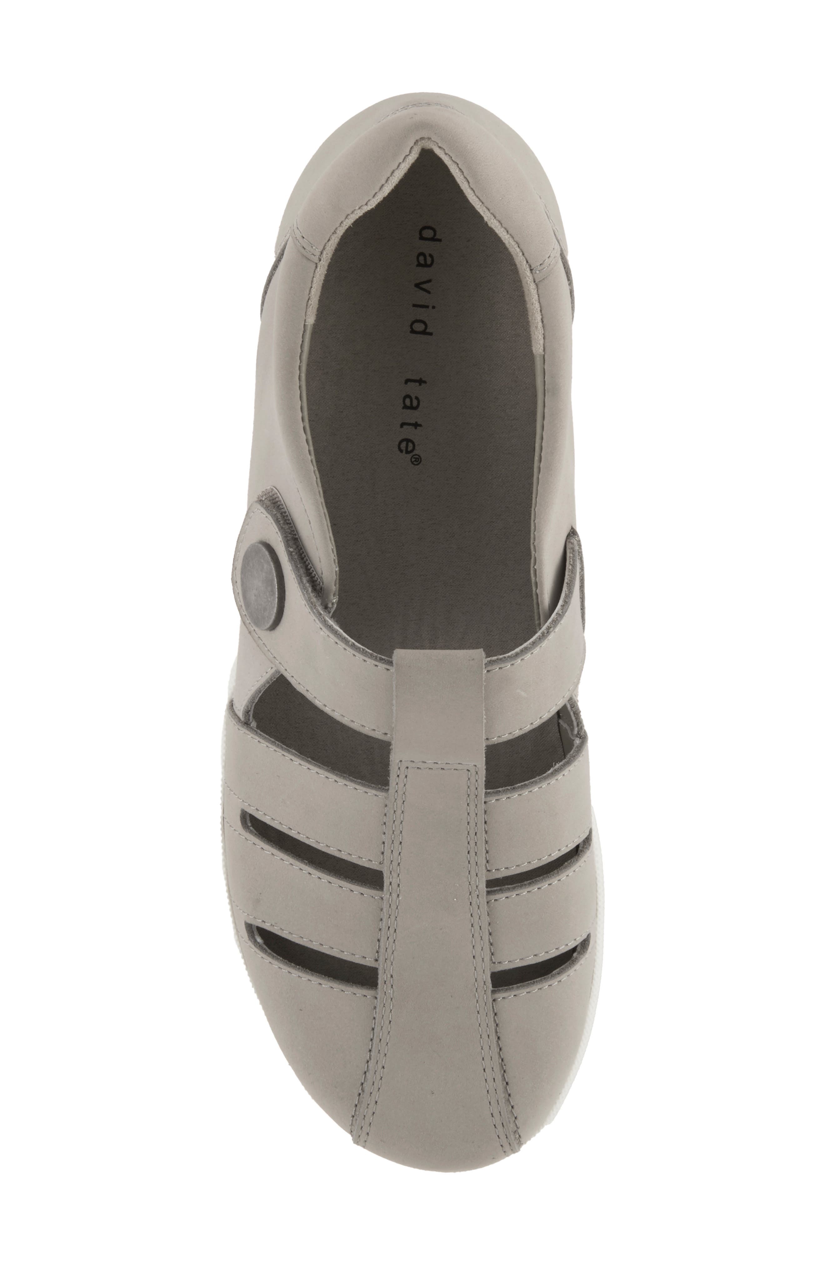 David Tate Optic Flat, Alternate, color, Gray Nubuck