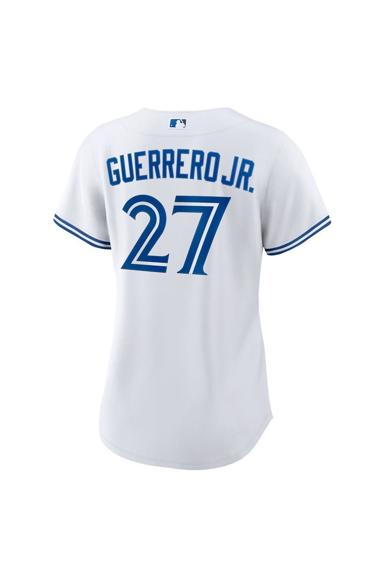 Women's Nike Vladimir Guerrero Jr. White Toronto Blue Jays Home Replica Player Jersey, Alternate, color, White
