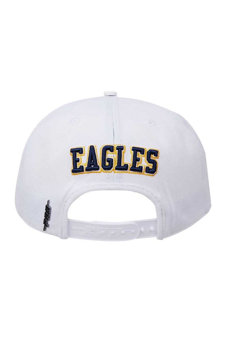 Men's Pro Standard White Coppin State Eagles  Evergreen Wool Snapback Hat, Alternate, color, White