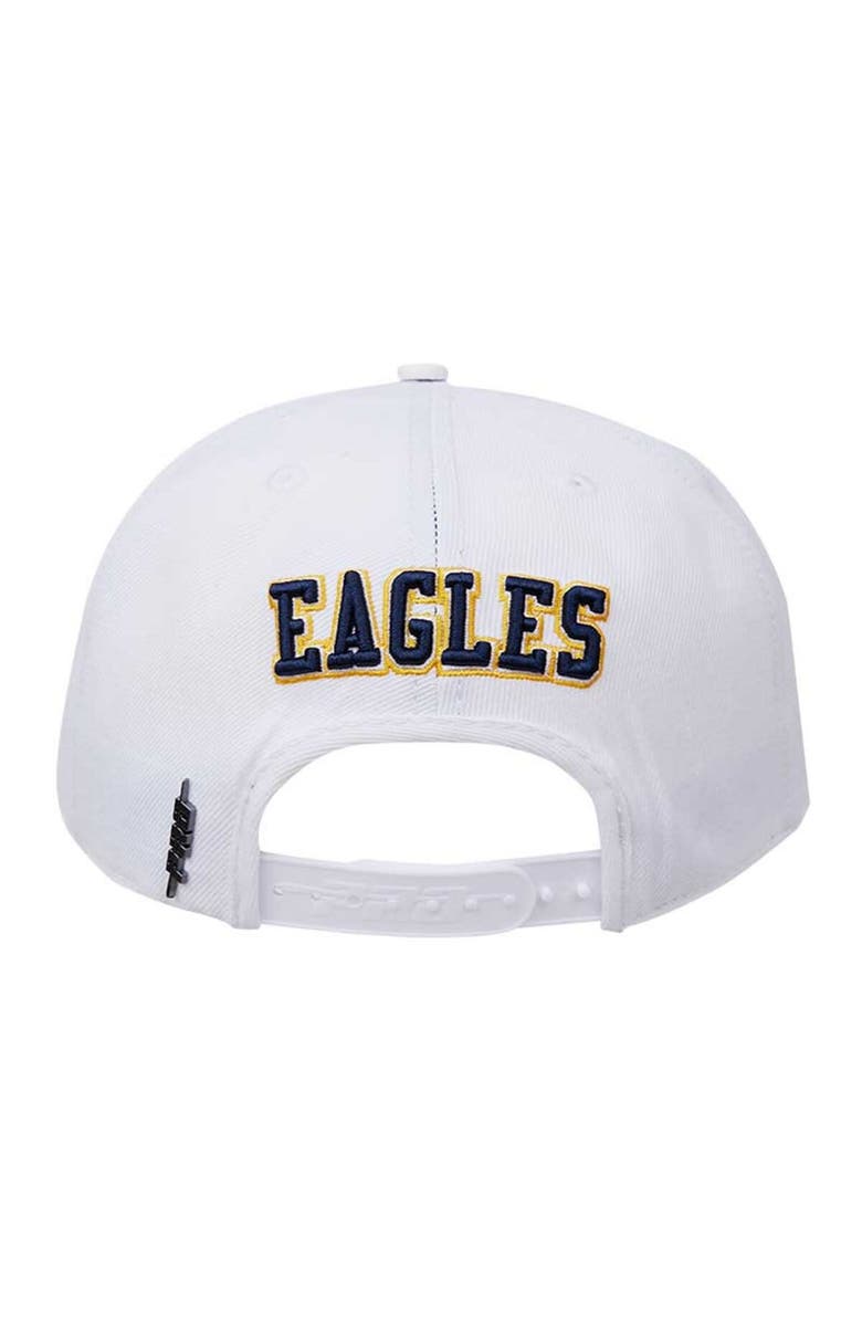 PRO STANDARD Men's Pro Standard White Coppin State Eagles Evergreen Wool Snapback Hat, Alternate, color, White