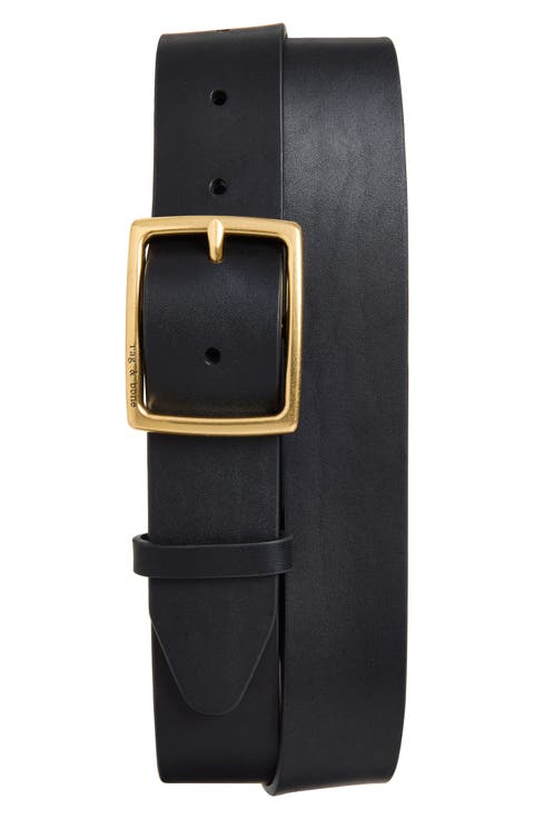 Rugged Leather Belt