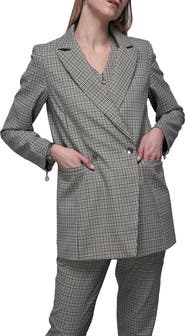 WILDFANG The Empower Zipper Double Breasted Blazer