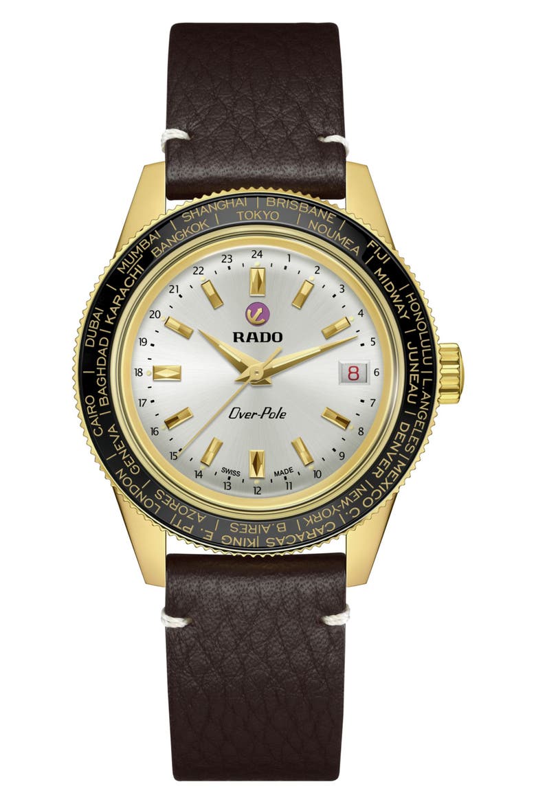 RADO 腕時計 Captain Cook Over-Pole GMT Automatic Watch, 39mm (Limited Edition