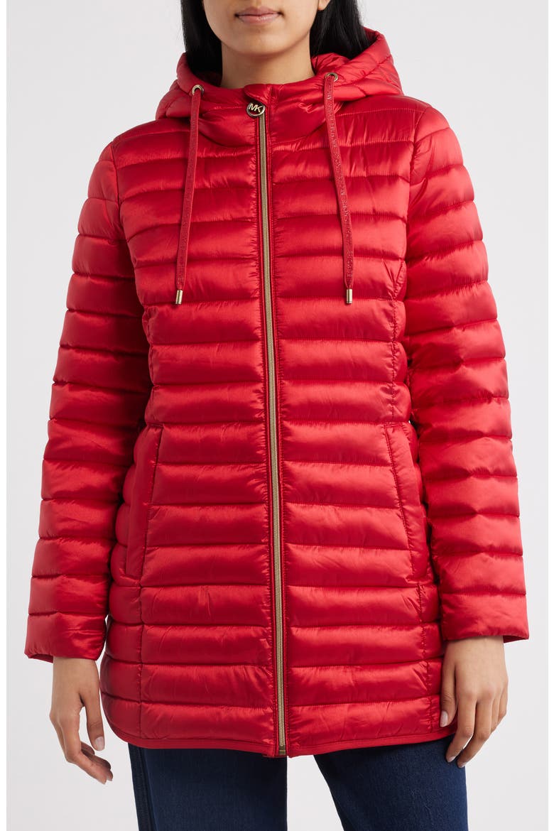 Packable Quilted Jacket, Alternate, color, CRIMSON