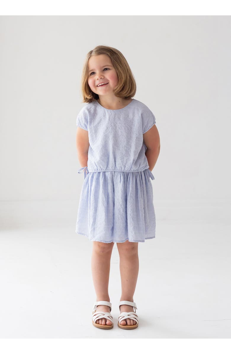 Mabel + Honey Girlypop Two Piece Set Blue, Alternate, color, Blue