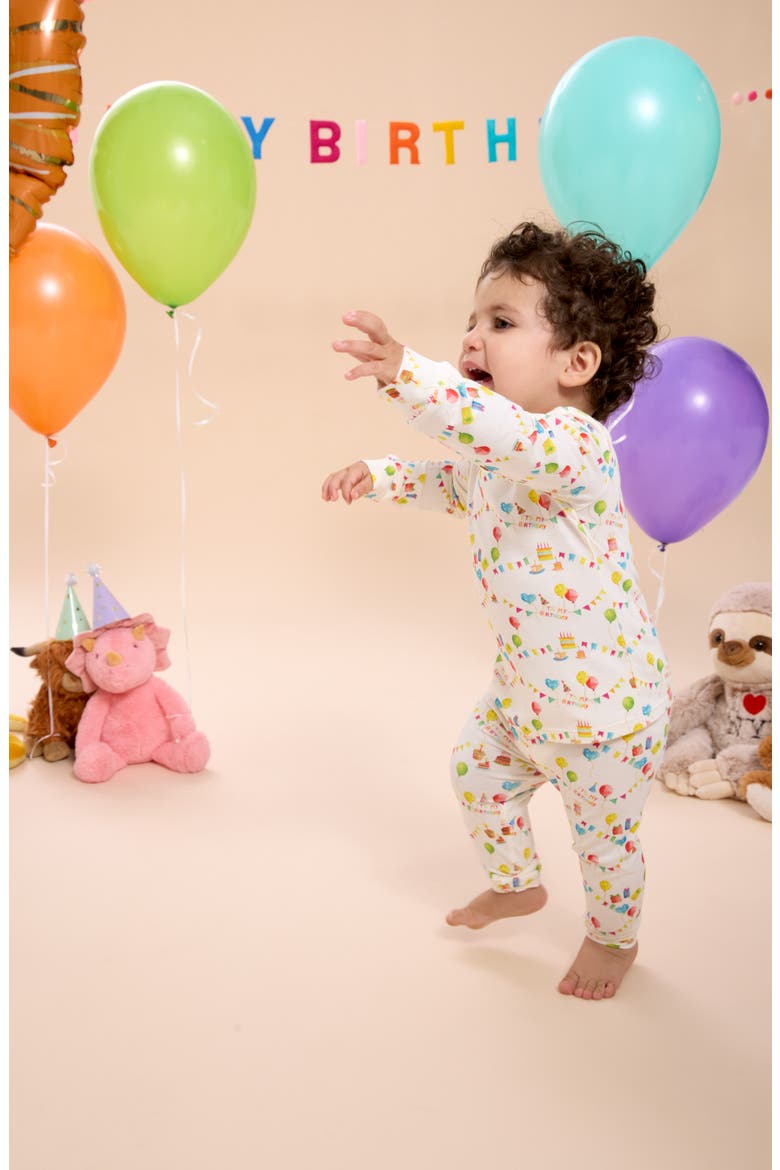 Kids' Birthday Babe Two-Piece Pajamas, Alternate, color, BIRTH