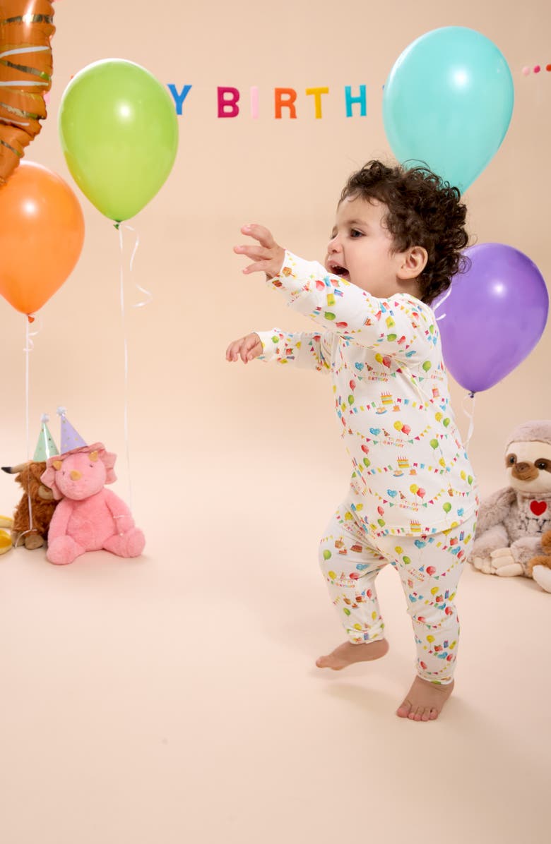 Magnetic Me Kids' Birthday Babe Two-Piece Pajamas, Alternate, color, Birth