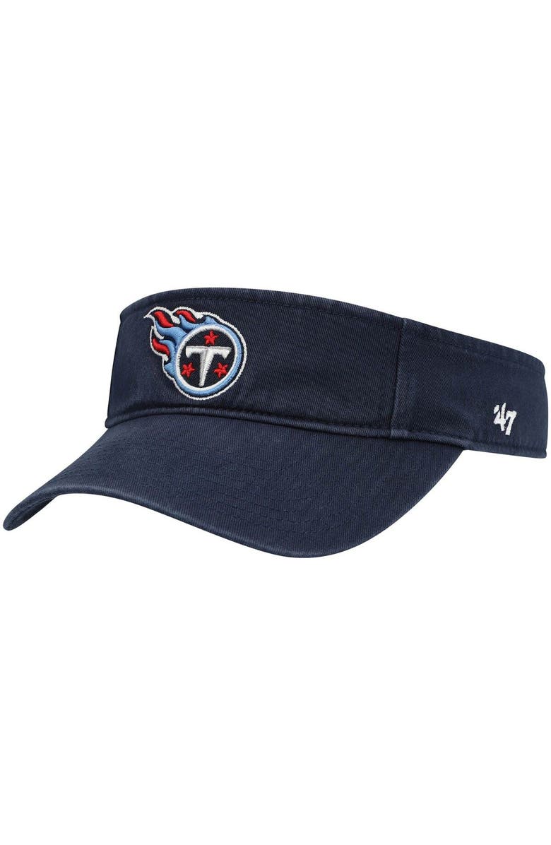 '47 Men's '47 Navy Tennessee Titans Clean Up Visor, Main, color, Navy