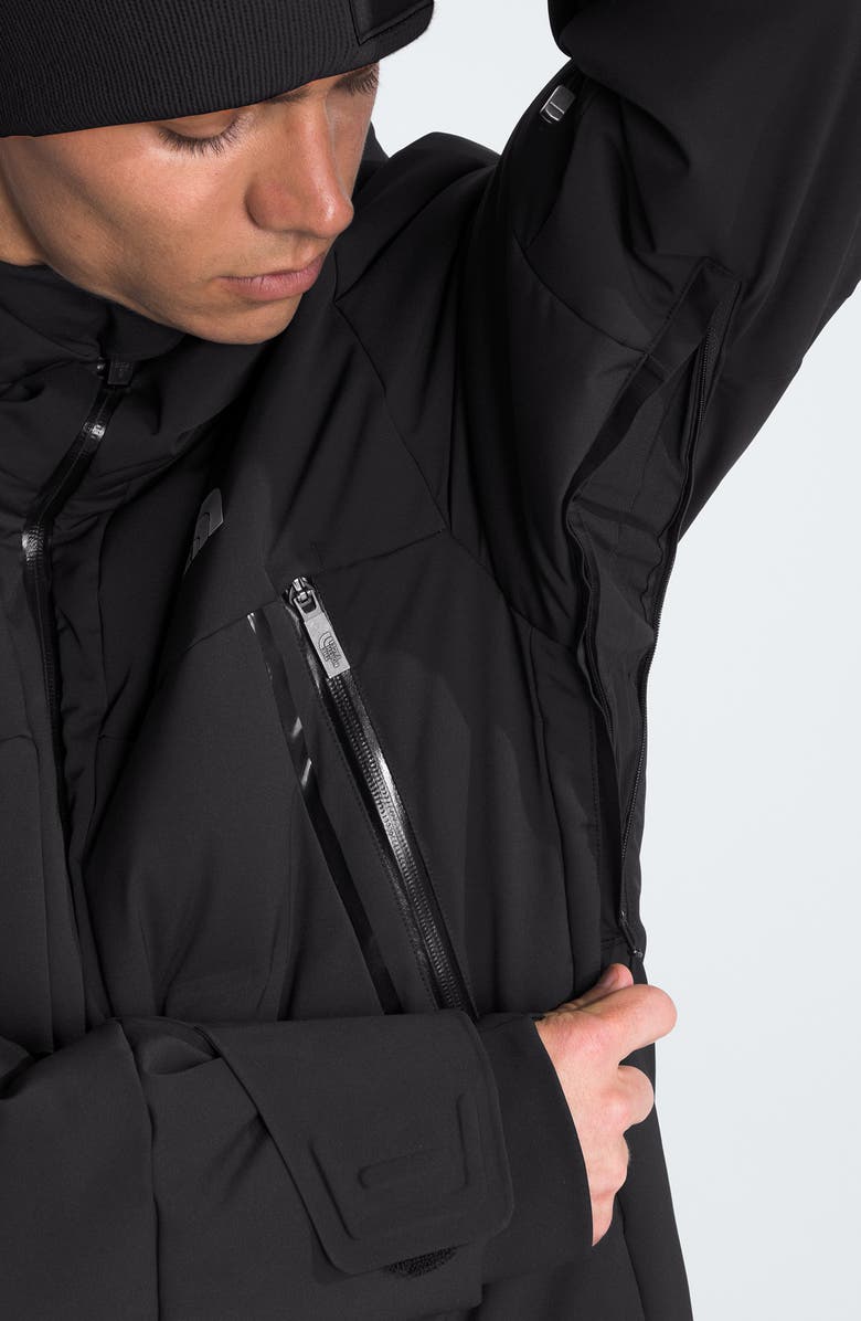 The North Face Cirque Waterproof 550 Fill Power Down Jacket, Alternate, color, Tnf Black-R