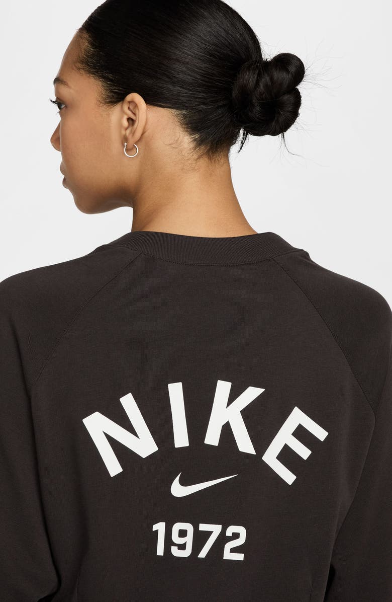 Nike Sportswear Cotton Graphic T-Shirt Dress, Alternate, color,