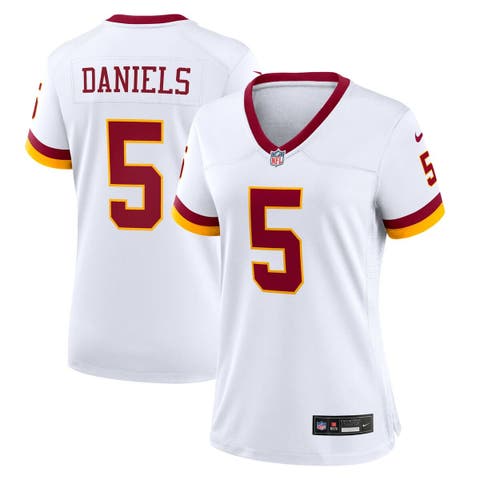 Women's Nike Jayden Daniels White Washington Commanders Game Super Bowl Era Jersey