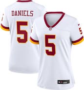 Nike Women's Nike Jayden Daniels White Washington Commanders Game Super Bowl Era Jersey