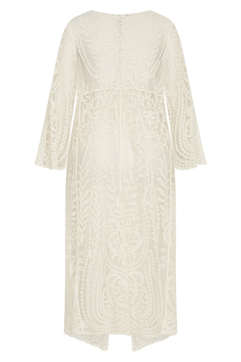 Pretty Lace Duster, Alternate, color, NATURAL