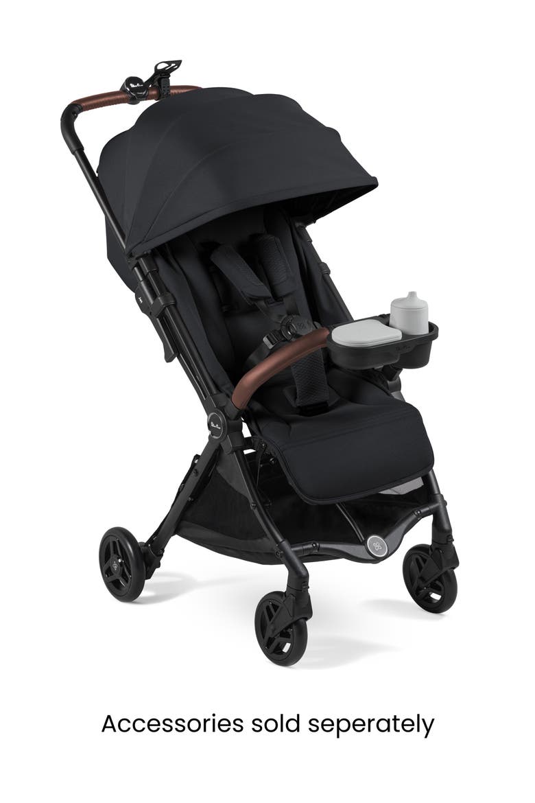 Jet 5 Super Compact Lightweight Travel Stroller, Alternate, color, BLACK