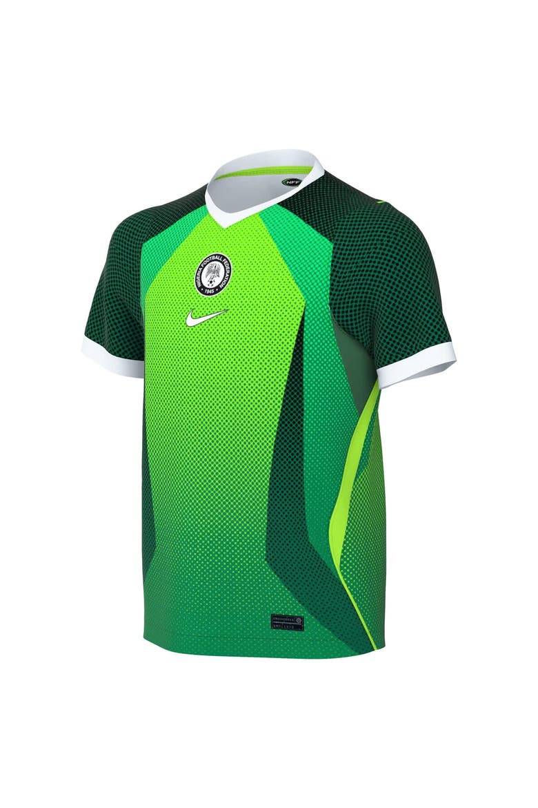 Youth Nike  Green Nigeria National Team 2026 Home Stadium Replica Jersey, Alternate, color, Green