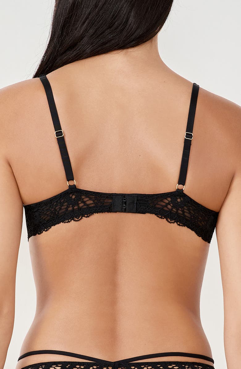 Etam Virtuose N°7 Classique Underwire Triangle Bra, Alternate, color, Black