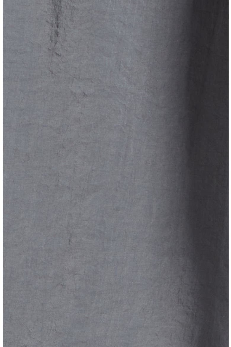 Dry Silk Blend Button-Up Shirt, Alternate, color, ALUMINIUM