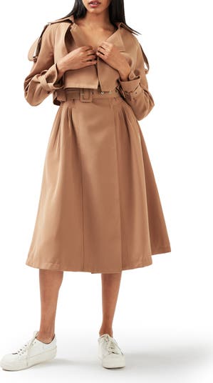 Manhattan Crop Trench Coat
