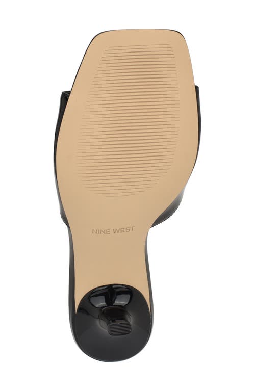 Nine West Disko High Heel Sandal In Black