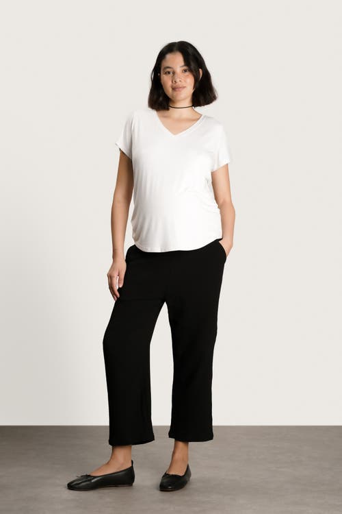 Nom Maternity The Maternity & Nursing Tee In White