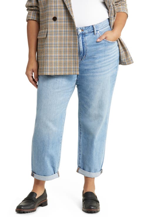 Slouchy Boyjean Boyfriend Jeans (Rubyvale) (Plus Size)