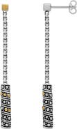 SAMUEL B. Bar Chain Drop Earrings