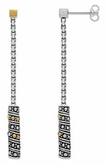 SAMUEL B. Bar Chain Drop Earrings