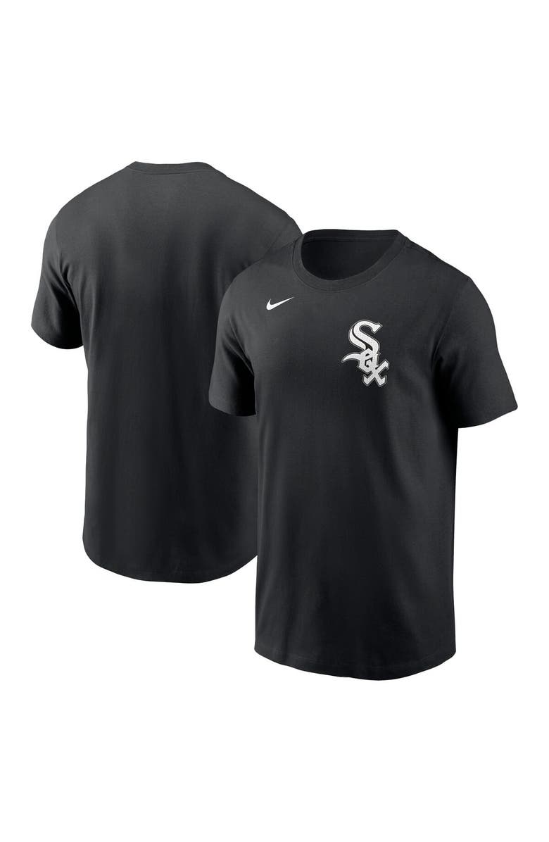 Nike Men's Nike Black Chicago White Sox Fuse Wordmark T-Shirt, Main, color, Black
