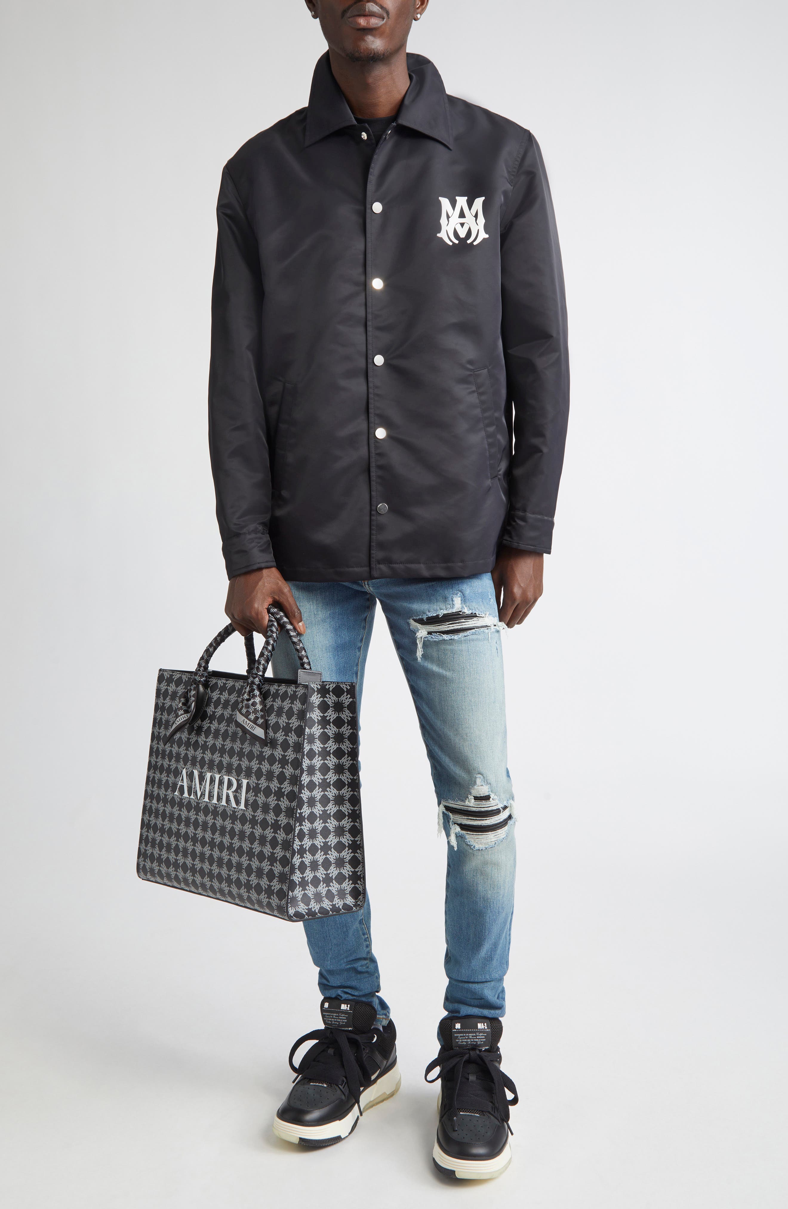MA Water Resistant Nylon Coach's Jacket - image 2