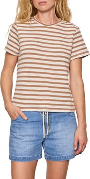 Sanctuary Perfect Texture Stripe Tee