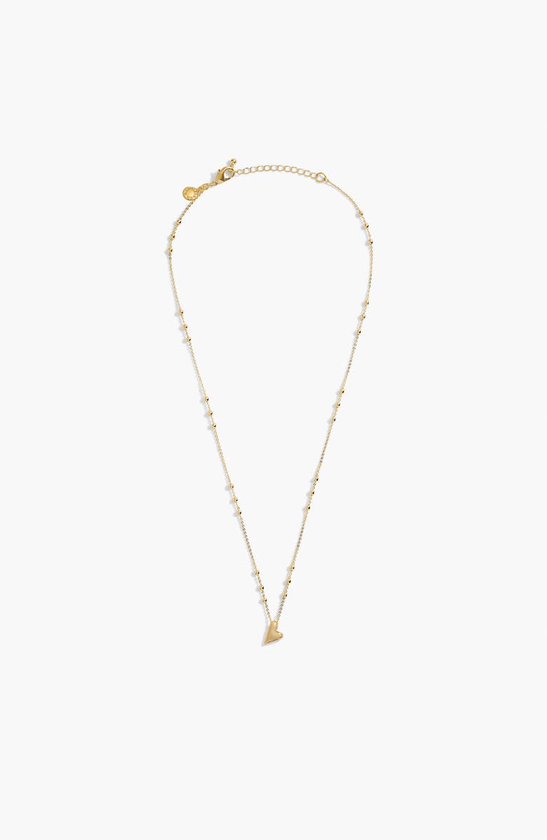 A Littles & Co A Little 'Best Friend' Necklace In Gold-Tone Plating, Alternate, color, Metallic Gold