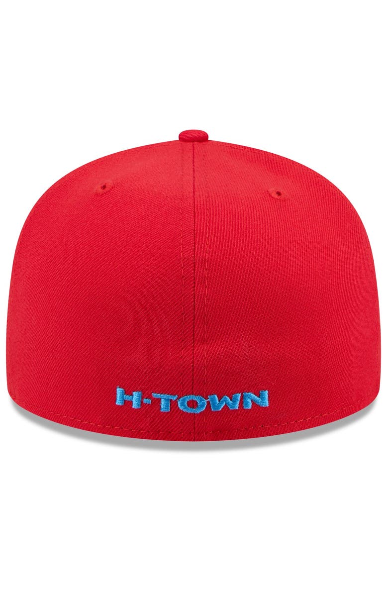 New Era Men's New Era Red Houston Texans Omaha 59FIFTY Fitted Hat, Alternate, color, Red
