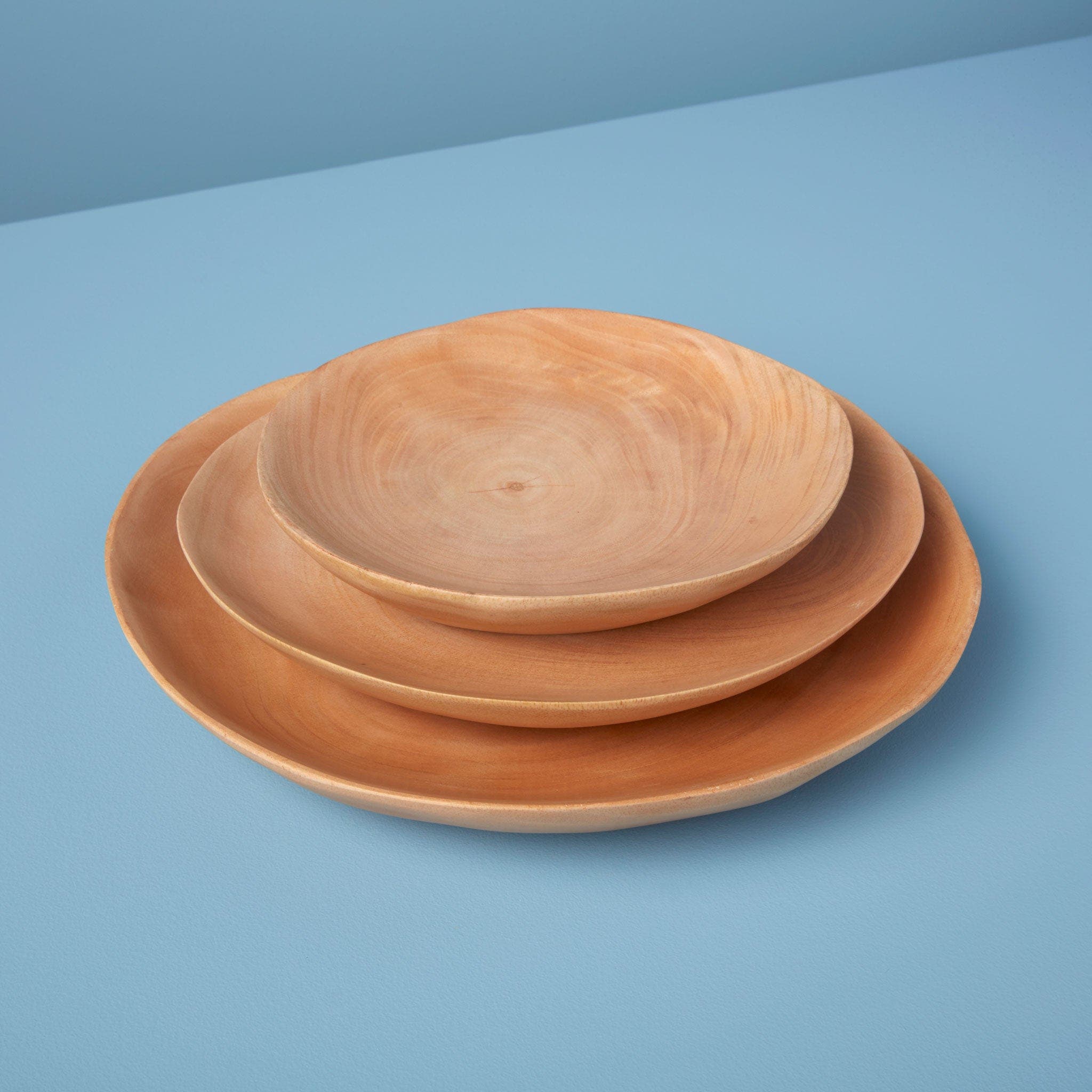 Be Home Kiln Mango Wood Plate - Thumbnail 4