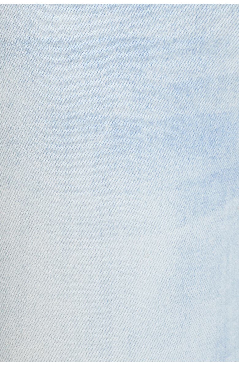 Bayeas Angela Ripped Chew Hem Flare Jeans, Alternate, color, Light Blue