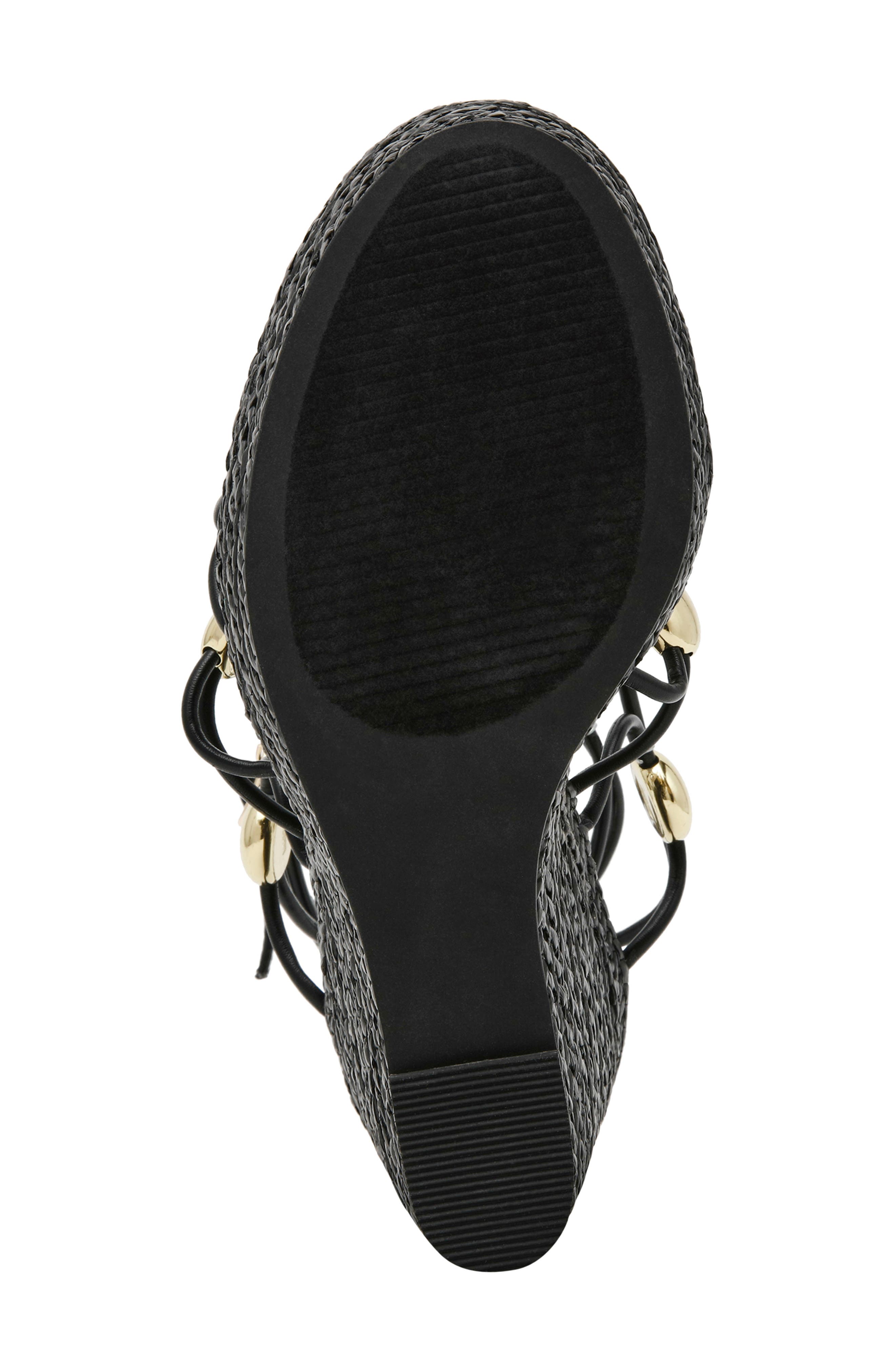 Steve Madden Oaklie Platform Slide Sandal, Alternate, color, Black